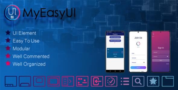 MyEsayUI - android UI templates